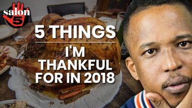 The five things I'm thankful for on Thanksgiving