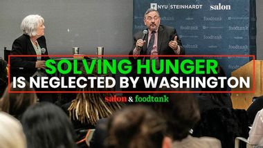  An aggressive political movement is the only way to end food insecurity in America