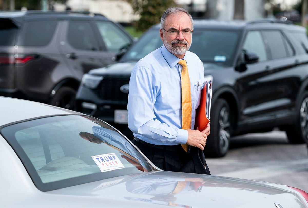 Rep. Andy Harris, R-Md., arrives for a vote in the Capitol on Thursday, Nov. 4, 2021 (Bill Clark/CQ-Roll Call, Inc via Getty Images)