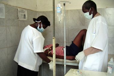 Angola Marburg virus patient doctors