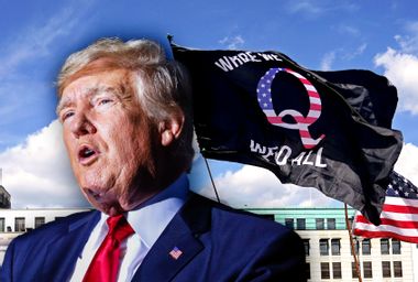 Donald Trump; QAnon