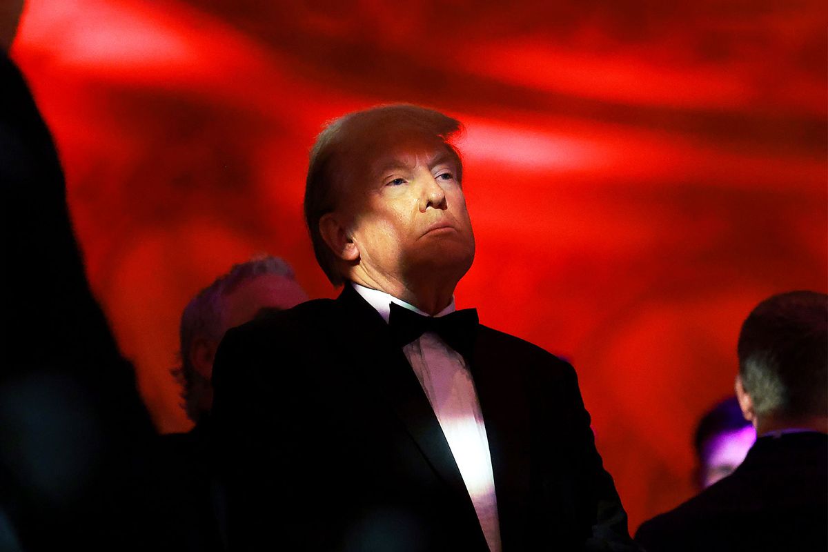 U.S. President-elect Donald Trump attends the America First Policy Institute Gala held at Mar-a-Lago on November 14, 2024 in Palm Beach, Florida. (Joe Raedle/Getty Images)