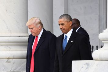 Donald Trump; Barack Obama