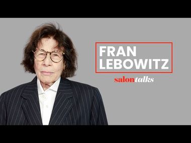 Fran Lebowitz on Trump: "A level of moral squalor so profound"