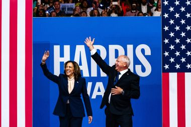 Kamala Harris; Tim Walz