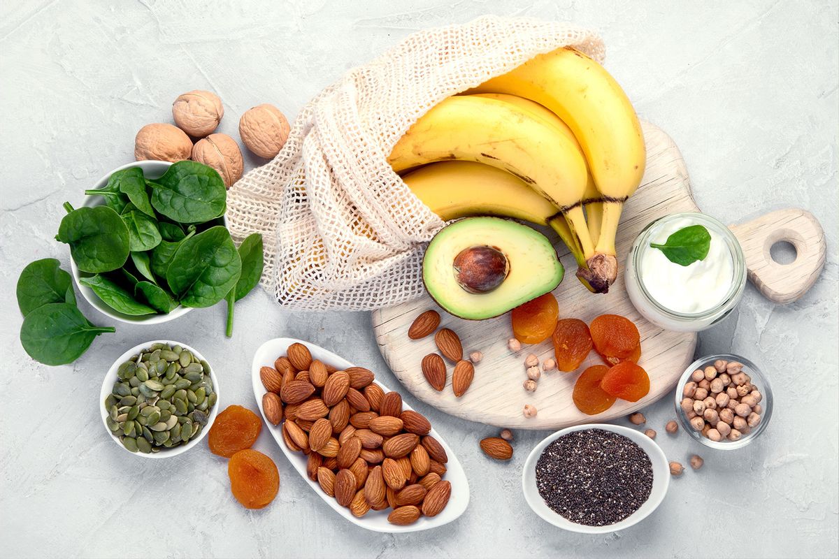 Assortment of products containing magnesium. (Getty Images/bit245)