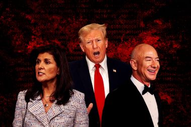 Nikki Haley; Donald Trump; Jeff Bezos