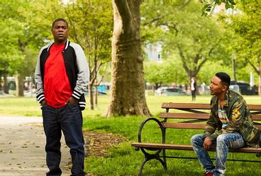 Tracy Morgan and Allen Maldonado in "The Last O.G."