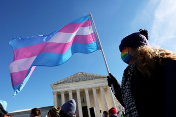 Transgender Trans Rights Flag Supreme Court SCOTUS