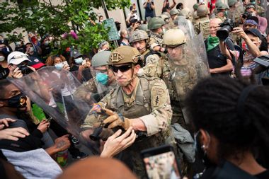 US Military Army George Floyd Protest